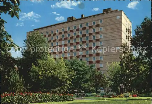 Erlangen Bettenhaus der Universitaetsklinik Kat. Erlangen