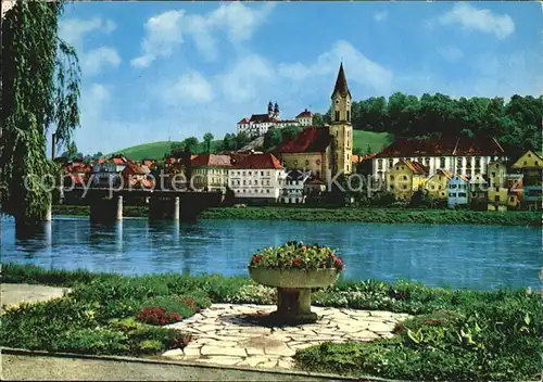 Passau Innpartie mit Maria Hilf Kat. Passau
