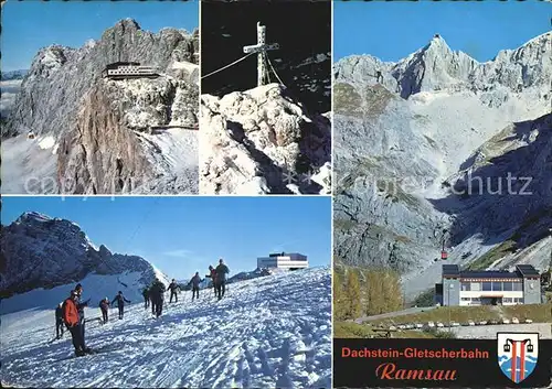 Ramsau Berchtesgaden Skigebiet Dachsteingletscherbahn Kat. Ramsau b.Berchtesgaden