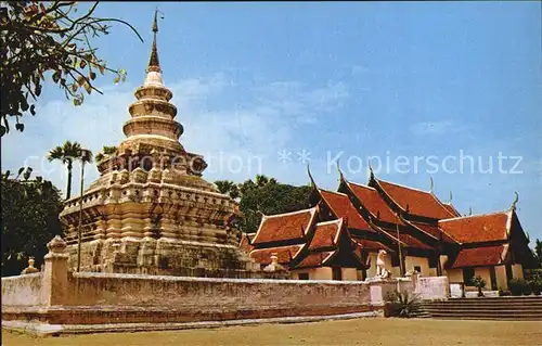 Thailand Wat Phrathat Sri Chomthong Amper Chomthong Chiengmai  Kat. Thailand