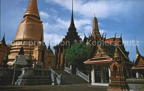 Thailand Grounds Emerald Buddha Temple Bangkok Kat. Thailand