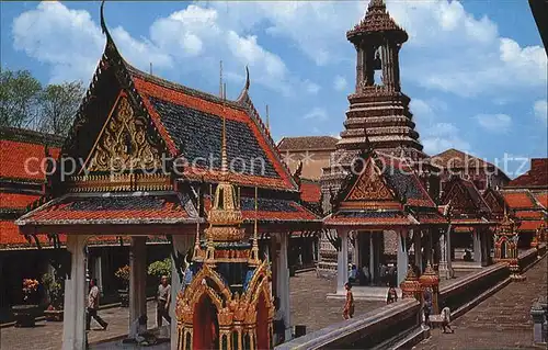 Thailand Temple Emerald Buddha Bangkok Kat. Thailand