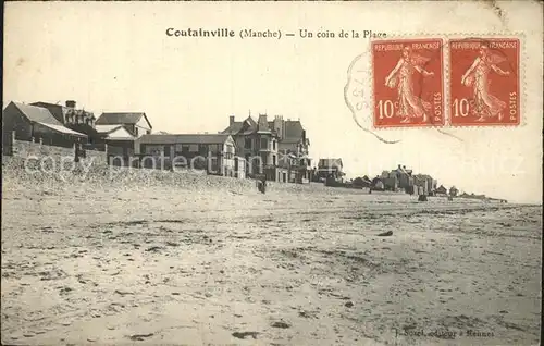 Coutainville Un coin de la plage Strand Kat. Agon Coutainville