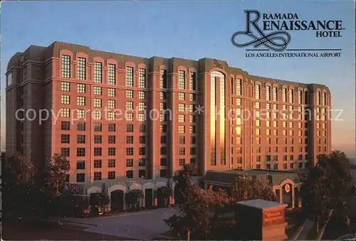 Los Angeles California Ramada Renaissance Hotel  Kat. Los Angeles