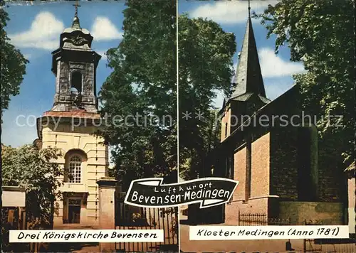 Bevensen Bad Drei Koenigskirche Kloster Medingen Kat. Bad Bevensen