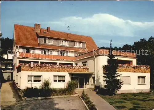 Bad Salzhausen Hessisches Staatsbad Sanatorium Bergfried Klinik Kat. Nidda