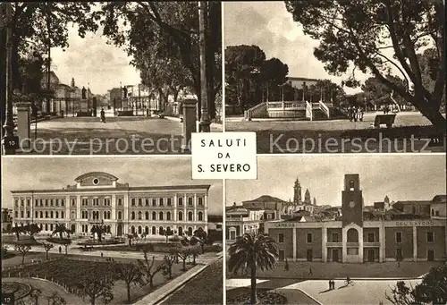 San Severo Villa Comunale Giardini Pubblici Piazza Plebiscio