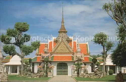 Thailand Giant Cuardians Wat Arun Temple of Dawa Bangkok  Kat. Thailand