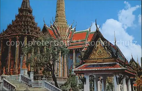 Bangkok Temple of Wat Phra Keo Emerald Buddha Temple  Kat. Bangkok