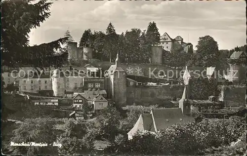 Monschau Montjoie Burg mit Jugendherberge  Kat. Monschau