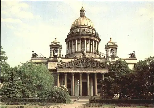 St Petersburg Leningrad Isaak Kathedrale 