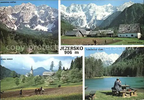 Jezersko Stara Cerkev Makekova Kocna Kat. Slowenien