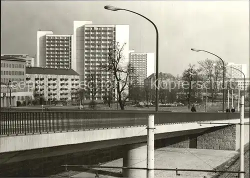 Dresden Hochstrasse Hauptbahnhof Kat. Dresden Elbe