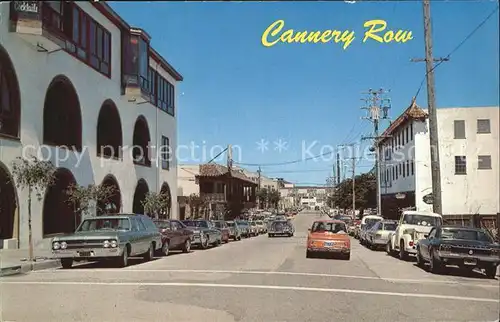 Monterey California Cannery Row Stadtansicht Kat. Monterey