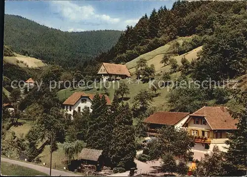 Oberharmersbach Loecherberg Haus Schwarzwald Idyll Kat. Oberharmersbach