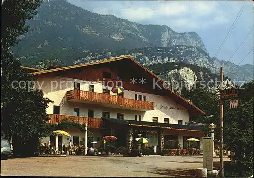 Nago Lago di Garda Passo San Giovanni Hotel Restauran Kat. Italien