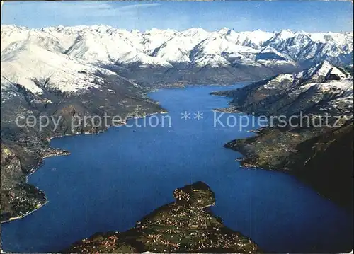Bellagio Lago di Como Luftaufnahme 