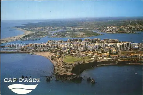 Cap d Agde Luftaufnahme Kat. Agde