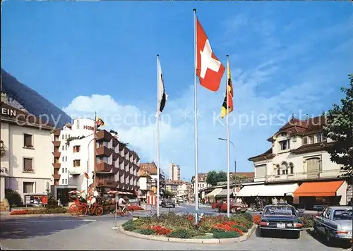 Interlaken BE Bahnhofstrasse Kat. Interlaken