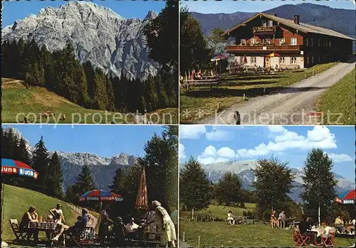 Leogang Jausenstation Priesteregg Kat. Leogang