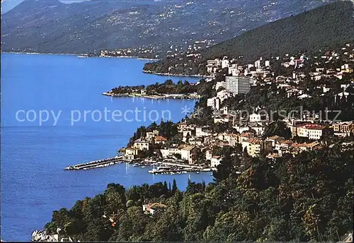 Opatija Istrien Panorama