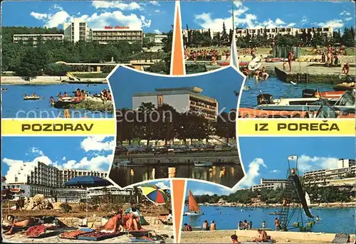 Porec Strand Hotelanlagen Kat. Kroatien