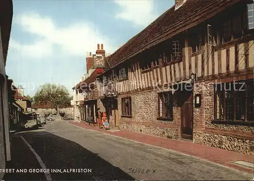 Alfriston Street George Inn Kat. Wealden