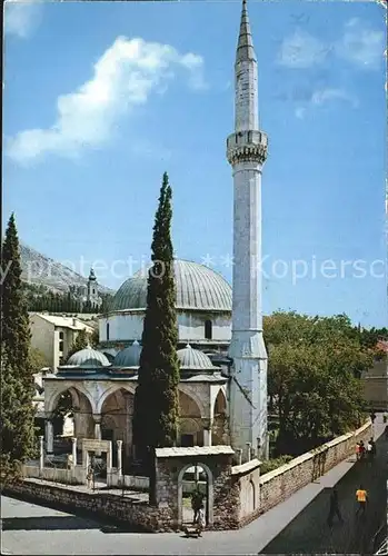 Mostar Moctap Moschee Kat. Mostar