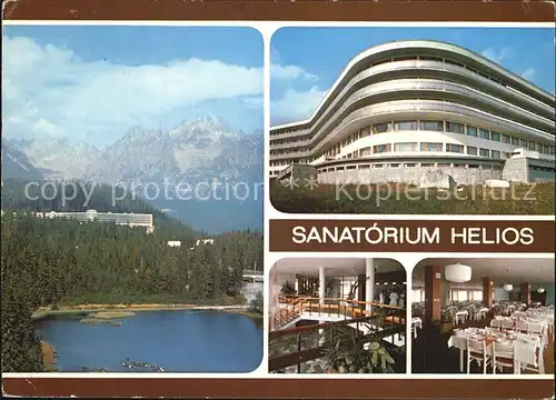 Hohe Tatra Sanatorium Helios Kat. Slowakische Republik