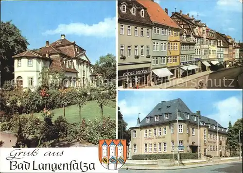 Bad Langensalza Klubhaus Marktstrasse Schwefelbad Kat. Bad Langensalza