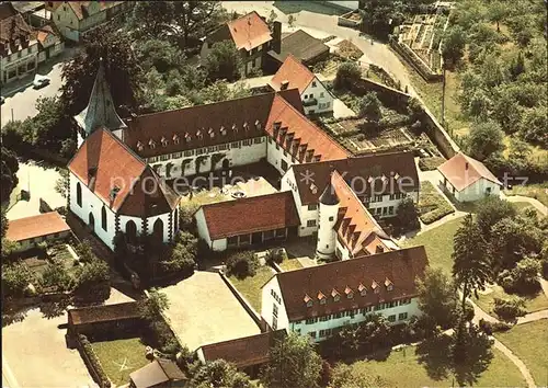 Hoechst Odenwald Fliegeraufnahme Evangelisches Jugendzentrum  Kat. Hoechst i. Odw.