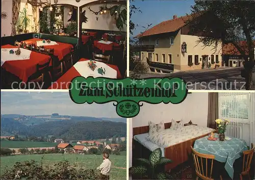 Reichelsheim Odenwald Restaurant Pension Schuetzenhof  Kat. Reichelsheim (Odenwald)