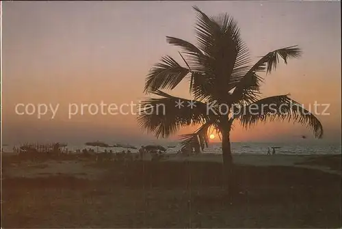 Goa Sunset at Colva Beach Kat. Goa