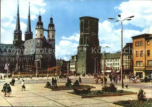 Halle Saale Markt Kat. Halle