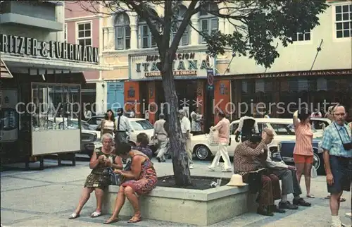 Curacao Niederlaendische Antillen Gomez Square in the Middle of the Shopping Center Kat. Niederlaendische Antillen