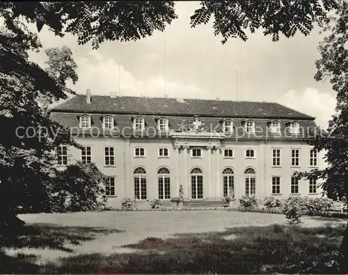 Mosigkau Schloss Mosigkau Staatl Museum Kat. Dessau Rosslau