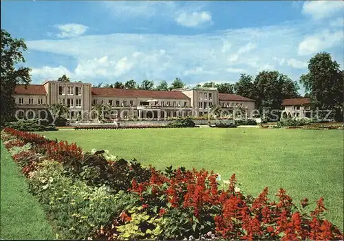 Bad Lippspringe Kurhaus und Kursanatorium im Kaiser Karls Park Kat. Bad Lippspringe