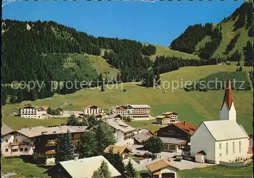 Berwang Tirol Teilansicht Kirche Kat. Berwang