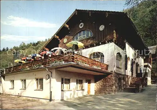 Heidelberg Neckar Restaurant Schuetzenhaus Terrassen Cafe Kat. Heidelberg