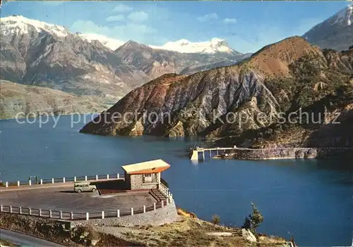 Lac de Serre Poncon Le Belvedere et les Alpes Kat. 