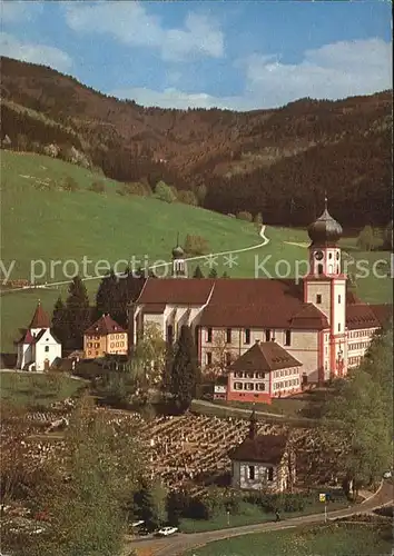 Muenstertal Schwarzwald Pfarrkirche St Trudpert Kat. Muenstertal