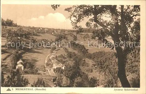 Meisenthal Panorama Schiresthal Kat. Meisenthal