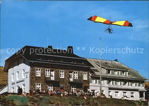 Schoenau Schwarzwald Belchenhaus Drahenflieger Kat. Schoenau im Schwarzwald