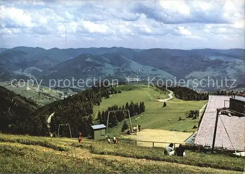 Schoenau Schwarzwald Berghotel Belchenhaus Kat. Schoenau im Schwarzwald