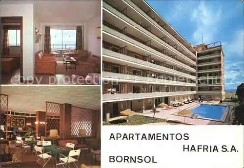Torremolinos Apartamentos Hafria SA Bornsol Kat. Malaga Costa del Sol