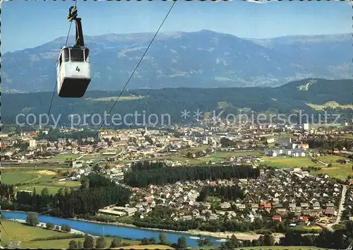 Spittal Drau Panorama Millstaettersee Goldeck Bahn Kat. Spittal an der Drau