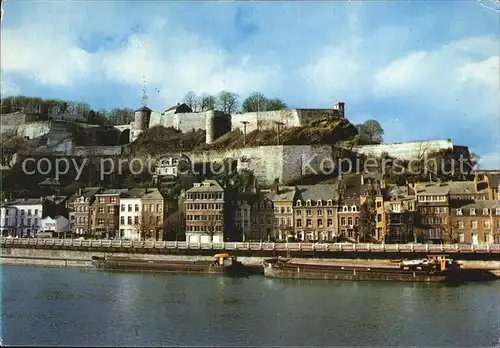 Namur sur Meuse La Meuse et la Citadelle