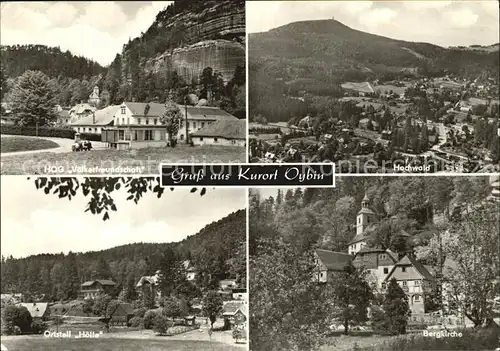 Oybin HOG Voelkerfreundschaft Hochwald Hoelle Bergkirche Kat. Kurort Oybin