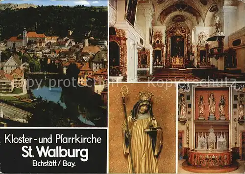 Eichstaett Oberbayern Kloster St. Walburg Kat. Eichstaett