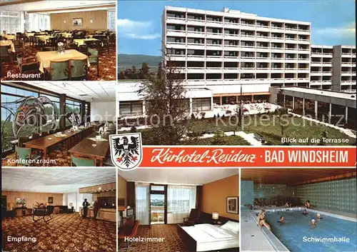 Bad Windsheim Kurhotel Residenz  Kat. Bad Windsheim